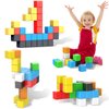 KOIEMAY Magnetic Building Blocks Toys for Toddler Girls Boys Age 2-4 3-5 4-8 Upgraded 3D STEM Montessori Sensory Toys for Early Learning Games Birthday for 3 4 5 6 Year Old Boys Girls