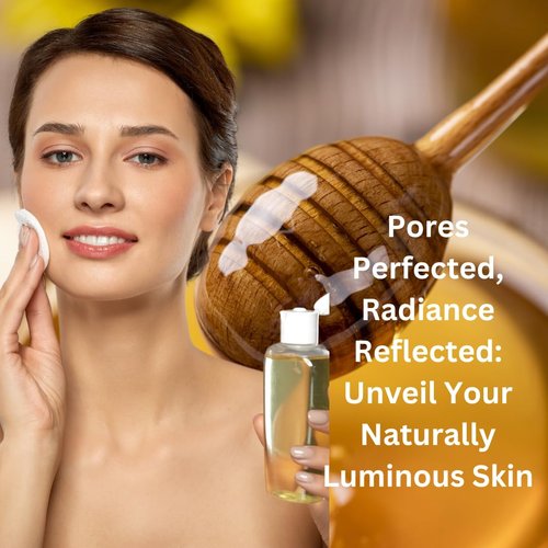 Nourishing Honey Moisturizing Facial Toner for Glowing Skin - Pore Minimizer, Tightening and Brightener (Packaging May Vary)
