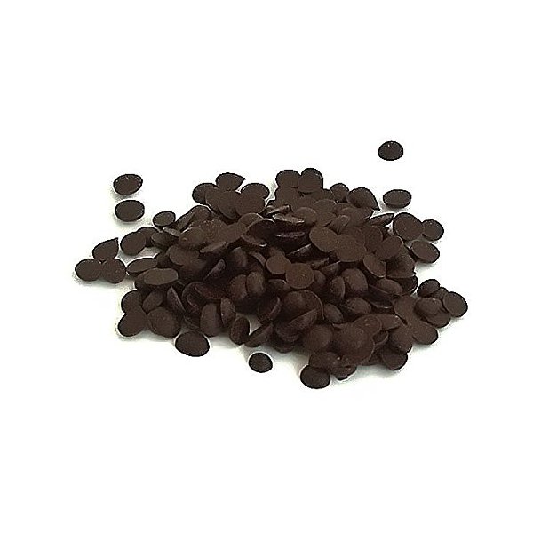 Michel Cluizel French Chocolate - Noir Infini Couverture Pastilles Bitter Chocolate Chips, 99% Cocoa, 2 Pound Gold Bag