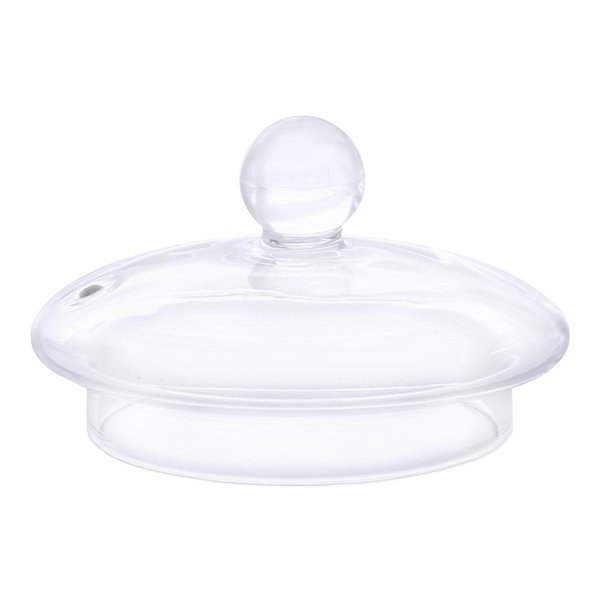 Teabloom Replacement Glass Lid for Teabloom Celebration Glass Teapot - Will Not Fit Other Glass Teapots