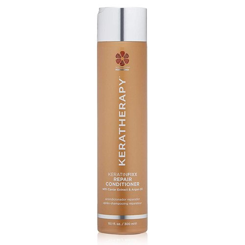 KERATHERAPY Keratin Infusion Repair Conditioner, 10.1 fl. oz., 300 ml - Repairs Dry, Damaged or Frizzy Hair with Caviar Extract, Argan Oil & Kerabond
