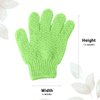 EXCLAIM BEAUTY Exfoliating Gloves Body Scrubber Gloves For Shower, Spa, Massage Shower Gloves Dual Texture Bath Gloves | Dead Skin Remover With Adjustable Straps