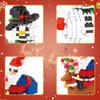 LONTIME Christmas Building Block Set-New 2024 Santa Claus and Snowman Character Set, Christmas and Birthday Gifts, Suitable for Children Over 9 Years Old (720 Pieces)