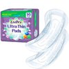 LivDry Incontinence Ultra Thin Pads for Women | Leak Protection and Odor Control | Extra Absorbent (Moderate 16-Count)