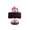 Exquisite Gaming: SEGA: Amy Rose - Original Mobile Phone & Gaming Controller Holder, Device Stand, Cable Guys, Sonic the Hedgehog Licensed Figure
