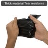 HHUK 250pcs Tattoo Wash Bottle Bags,6inX9in Black Thicken Odorless Disposable Squeeze Bottle Bags,for Tattoo Bottles Tattoo Supplies Tattoo Kits (Black)
