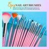 Teenitor Nail Art Kit for Beginners, Nail Art Supplies With Nail Art Brushes, Nail Dotting Tools, Nail Art Stickers, Nail Art Rhinestone, Nail Art Foil, Nail Art Tapes, Nail Accessories For Nail Art