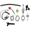 GX160 GX200 Carburetor with 17210-ZE1-517 Air Filter Tune Up Kit for Honda GX120 GX140 GX 160 GX168 GX200 5HP 5.5HP 6.5HP Engine