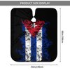 Cuba Cuban Flag Salon Barber Cape - Professional Hairdressing Waterproof Hair Cutting Cape With Adjustable Snap Closure-Haircut Apron For Hair Stylist And Home Use-55''X66''