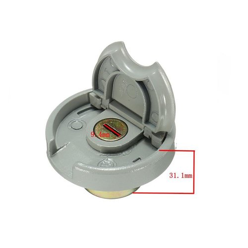 GY6 50cc Ignition Switch Key Lock Gas Tank Cap Set for Scooter Moped TaoTao Peace Roketa Jonway NST Tank- by DFuerdivn