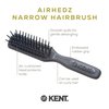 Kent AH10G Airhedz Pro Narrow Pin Hair Brush (Fat Pin, Grey)