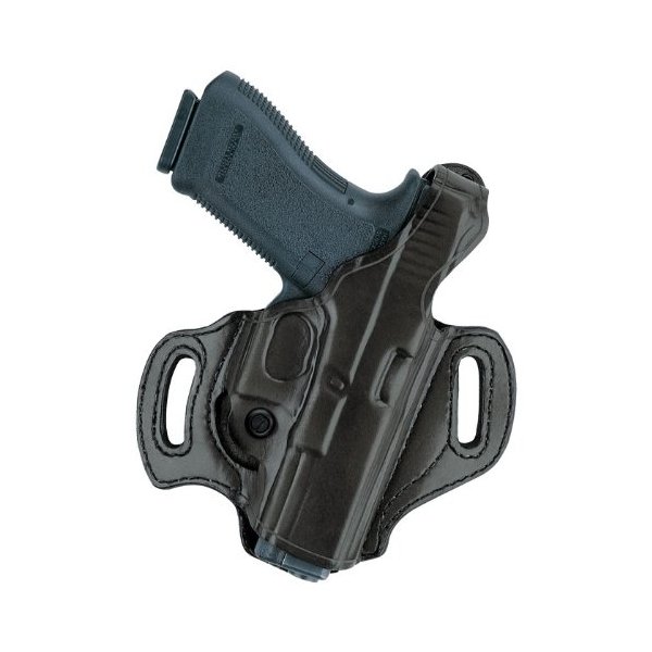 Aker Leather 168 FlatSider XR12 Belt Holster for Sig Sauer P220/P226, Right Hand , Black