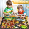 260 PCS Construction Race Tracks for Kids Toys, 2 Electric Cars, 4 Construction Cars, 1 Map & Flexible DIY Track Set, Engineering Toys for 3 4 5 6 Year Old Boys Girls