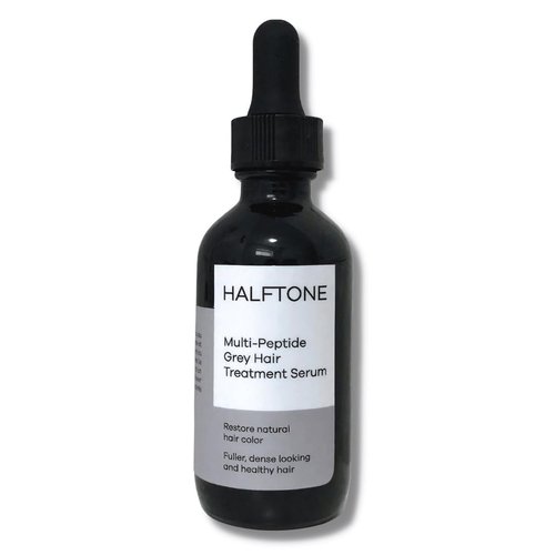Multi-Peptide Grey Hair Treatment Serum - Advanced Hair Growth & Anti-Grey Serum For Thicker Healthier Youthful Look, With Peptide Complexes, Caffeine, Vitamin B5, Hyaluronic Acid, Antioxidants, 60 ml
