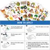 Farm Theme Temporary Tattoos, Famer Animals Temporary Tattoo Stickers for Birthday Decorations, Party Supplies Party Favors, School Rewards Gifts