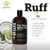 Ruff by Lillian Ruff Deshedding Dog Shampoo | Coconut Lime | Vitamin E, Omega-3, Aloe & Coconut Oil | Relieves Shedding, Itching & Hot Spots | Moisturizing & Deodorizing | Safe for Puppies | USA Made