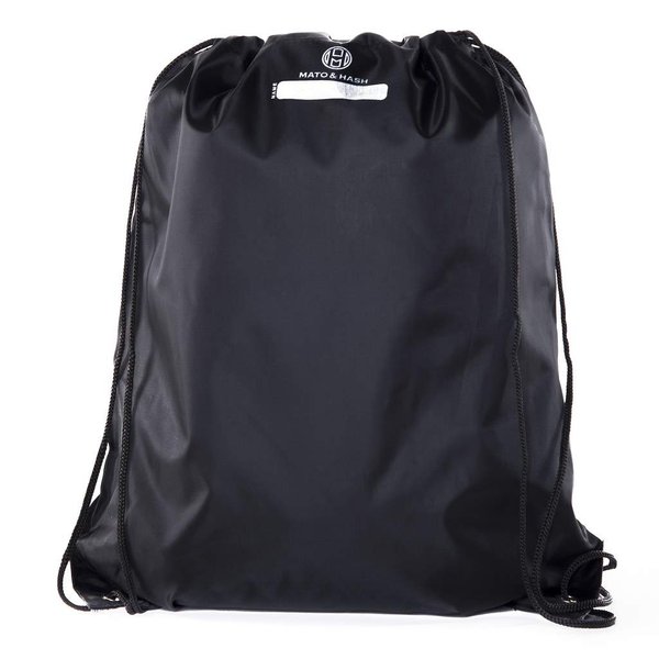 Mato & Hash Soccer Party Favors | Soccer Drawstring Backpacks for Birthday Parties, Team events, and much more! - 6PK Black CA2500SOCCER S3