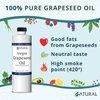 GrapeSeed Oil-Cold Pressed, Virgin, Undiluted, 100% Pure Grape Seed Oil, 16 Oz