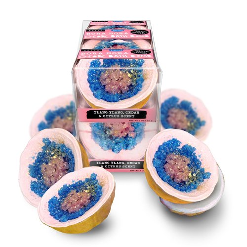 Bora Bora Geode Bath Bomb, Pack of 6