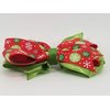 Holiday Christmas snowflakes Hair Bow
