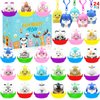24 Pcs Party Favors Filled Squishy Toys Slow Rising Squishies Toys Easter Eggs Kawaii Animal Stress Relief Toys for Kids Boys Girls Birthday Easter Goody Bags Class Prizes Pinata Fillers