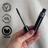 Sandstone Scandinavia Volume Nature Plus Hypoallergenic Black Mascara for Sensitive Eyes - Smudge- & Sweatproof, Lengthening Mascara - Vegan, Allergy Friendly Mascaras