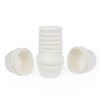 Caperci 500 Count Mini Cupcake Liners White Muffin Liners Greaseproof No Smell Small Cupcake Wrappers Baking Cups