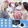 LeeKooLuu Baby Car Camera USB: Gift for Infant Protect Eyes No-Sloshing Easy Install Auto-Open Night Vision 360° Rotation Rear Facing Carseat Camera HD 1080P Car Baby Monitor with Backseat Camera K01