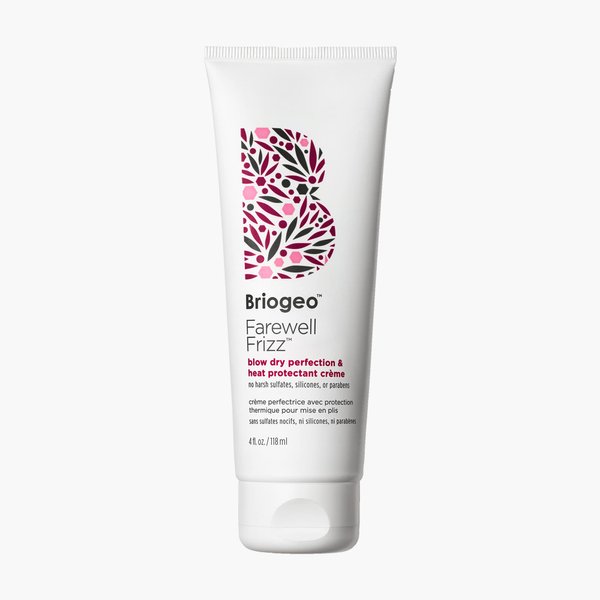 Briogeo Farewell Frizz Blow Dry Cream Heat Protectant, Anti Frizz Hair Products for Frizz Control from Hair Dryer, Coconut & Argan Oil for Hair, Hair Styling Products, Hair Moisturizer, 4 oz
