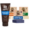 Dr. Squatch Men's Face Wash and Bar Soap Bundle - Exfoliating Face Wash made with Natural Ingredients - Fresh Falls Face Wash and Fresh Falls, Cedar Citrus, and Spearmint Basil Bar Soap