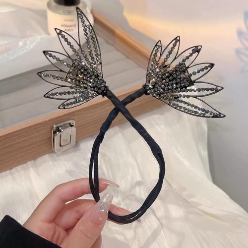 NASAMA Hair Bun Magic Hair Styling Deft Bun Elegant Easy Bun Maker Hair Accessories for women (Black/2)