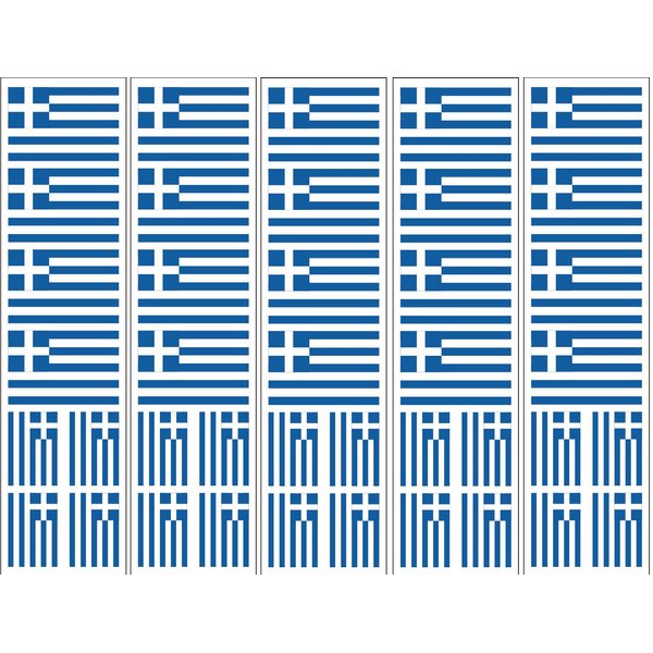 40 Tattoos: Greek Flag, Greece Party Favors