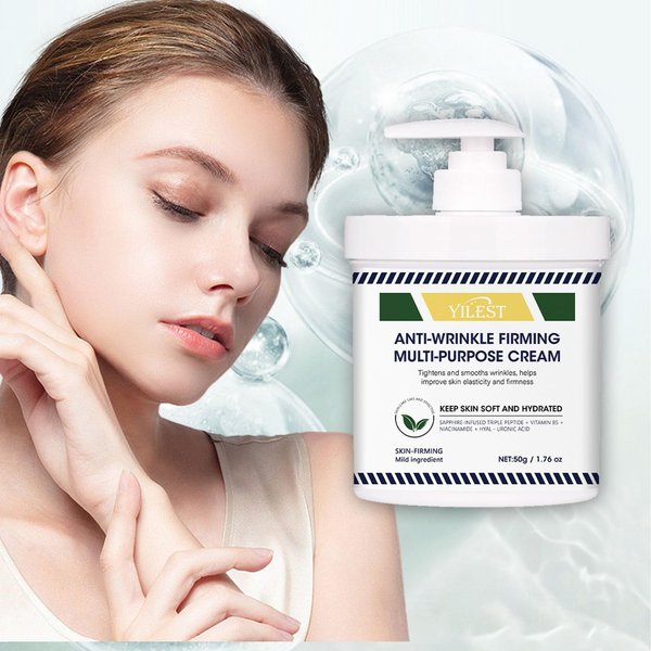 JALAWEF Advanced Firming Wrinkle Reducing Cream, Skin Firming Rejuvenating Serum Deep Hydration, Wrinkle Multi-Purpose Cream for All Skin Types. (1 Pcs)