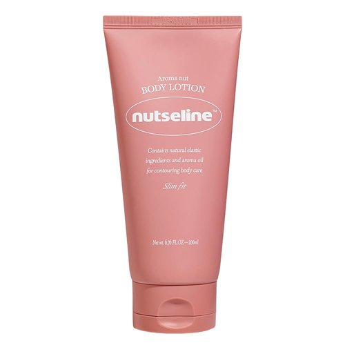 nutseline Aroma Nut Slim Fit Body Lotion with 11 Aroma Essential Oils Extract, Anti-Cellutile Lotion, Natural Aroma Scent, No Frgrance, Gluten-Free (200ml / 6.76 fl oz.)