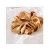 Funlovin Satin Scrunchies Black Brown Scrunchie Pack Ponytail Holder Hair Scrunchies Silk Scrunchy Hair Bands Hair Ties (12pcs Silky Scrunchies)