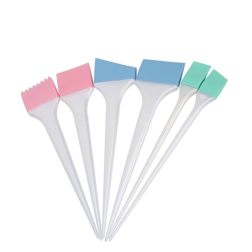 Hair Coloring Brush for Hair Dye,Hair Color Brush Set,6Pcs Hair Dyeing Brush Set Silicone Hair Coloring Dyeing Hairdressing Tool for Hair Salon