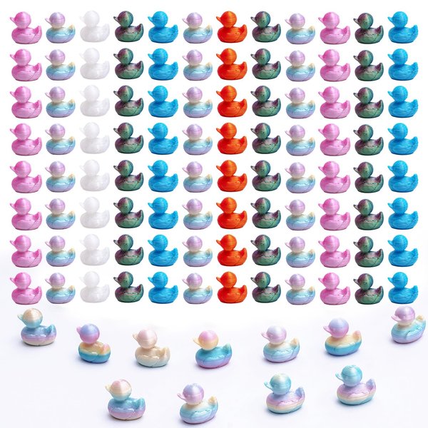 pkaoakyo 150Pcs 3D Printed Miniature Animals - Owl, Frog, Rhinoceros, Spider, Turtle - 2cm Figurines with Gradient Colors, Safe & Eco-Friendly Material for Home, Car, and Office Deco