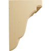 Ekena Millwork BKTW05X05X08BEAL Bedford Wood Brackets, 5 1/4"W x 5"D x 7 1/2"H , Alder