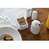 Tablecraft Pulito Collection Sugar Packet Holder, Melamine, White, Textured Finish