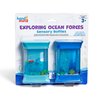 hand2mind Exploring Ocean Forces Sensory Bottles, Quiet Fidget Toys for Kids 3-5, Toddler Learning Toys, Calming Corner Classroom, Calm Down Corner Supplies, Preschool Science Center Materials