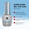 Red Carpet Manicure Top Coat Essentials (Super Shine Top Coat) Gel Nail Top Coat, Top Coat Gel Nail Polish, 0.5oz