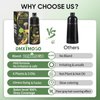 DMXYMOGO Magic Hair Dye Shampoo, 3 In 1 Hair Color Shampoo ，Natural Ingredients Shampoo Black Hair Dye For Women & Men - Hair In Minutes-Long Lasting- 100% Gray Hair Coverage - Ammonia-Free - 500 Ml
