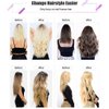 LaaVoo Nano Ring Hair Extensions Human Hair Platinum Blonde Nano Bead Hair Extensions Human Hair Silky Straight Blonde Nano Tip Hair Extensions Real Human Hair for Women 20 inch 1g/s 50packs