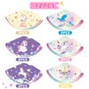 WERNNSAI Unicorn Birthday Party Hats - 12 PCS Unicorn Party Supplies Paper Cone Hats Party Headwear for Kids Girls Unicorn Party Decoration