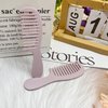 Mini Wide Tooth Comb,Small Travel Purse Comb Hair Detangling Comb Brush for Curlies Portable Care Handgrip Comb Shower Comb Travel Combs Pocket Comb Styling Comb for Men Women (Pink)