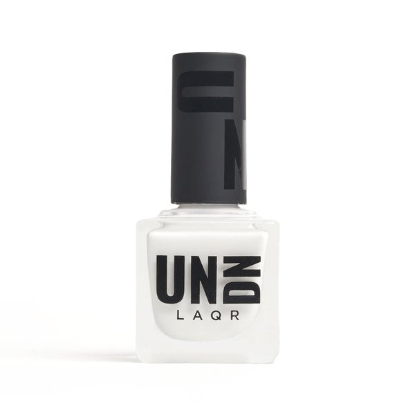 UN/DN Vegan Nail Polish - Blank Canvas - White Nail Polish - Fingernail Polish for Women and Men - Long Lasting, Cruelty Free - 0.5 oz