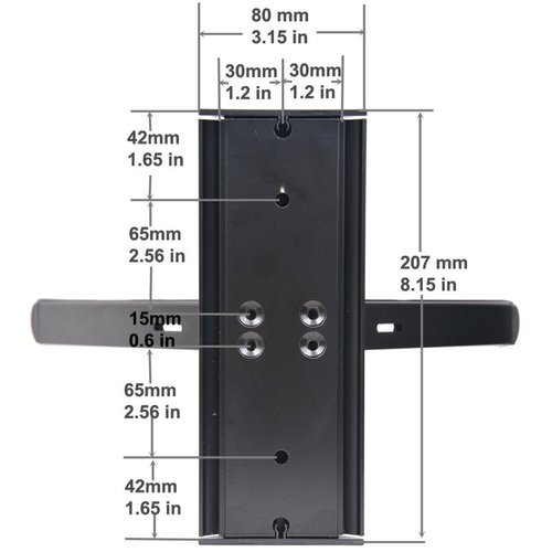 VideoSecu Floating Wall Mounted Shelf Bracket Under LCD TV for Cable Box DVD DVR DDS Receiver, Shelf Holder MA1