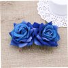 Gogogmee Girl Hair Clips Flower Hair Clips for Women Bride Headpieces for Wedding Floral Hair Headpiece for Brides Hair Accessories for Kids Womens Hair Clips Rose Fork Comb Miss