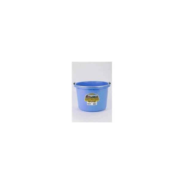 Little Giant Farm & Ag P8BLUE 8 Quart Blue Plastic Buckets
