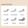 KISS My Lash But Better, False Eyelashes, So Real', 12 mm, Includes 1 Pair Of Lash, Contact Lens Friendly, Easy to Apply, Reusable Strip Lashes, Glue-On